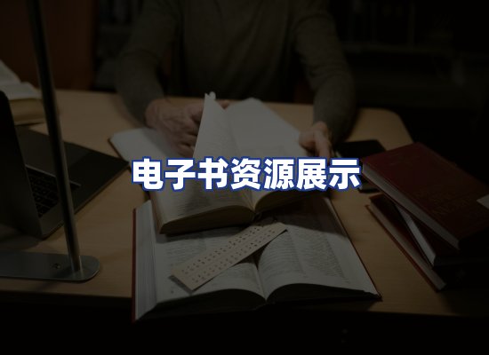 电子书资源展示